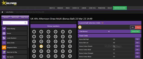 hollywoodbets results lucky numbers